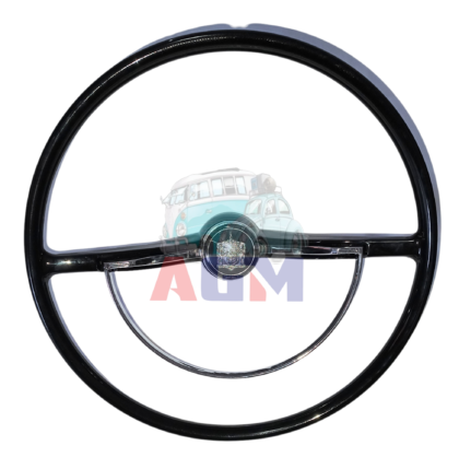 Kit volante do fusca modelo cálice preto e chave de seta preta de uma haste - Image 2