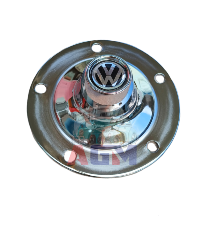 Jogo de calotas viagem para fusca/Kombi com emblema VW - Imagem 6