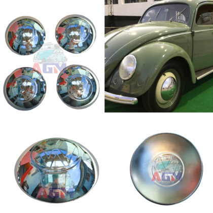 Jogo de calota do fusca/Kombi 5 furos emblemão modelo alemão