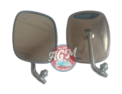 par de retrovisor Kombi clipper em metal inox cromado - Image 2