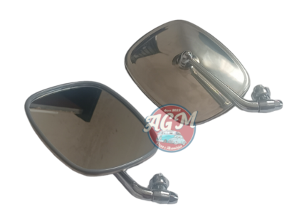 par de retrovisor Kombi clipper em metal inox cromado - Image 3