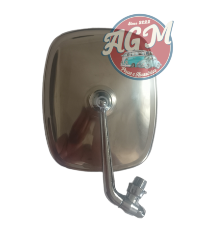 par de retrovisor Kombi clipper em metal inox cromado - Image 4