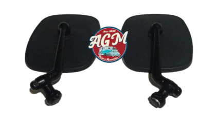 par de retrovisor Kombi clipper pé de metal preto - Image 3