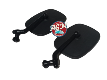 par de retrovisor Kombi clipper pé de metal preto - Image 2