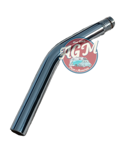 Prolongador curvo do fusca/kombi/variant e derivados com rosca 12 mm cromado