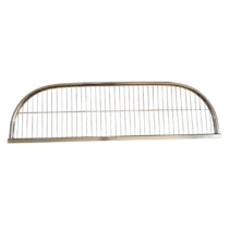 porta treco para fusca em metal na cor cromado