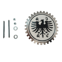 Emblema eráldica brasão adac german auto club porsche,fusca,kombi,brasilia,karmannguia